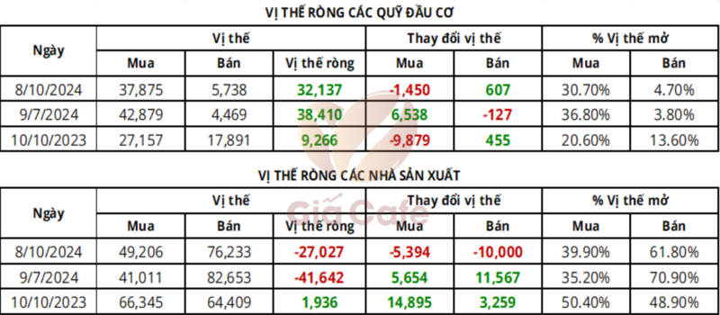 b&aacute;o c&aacute;o vị thế c&agrave; ph&ecirc; robusta